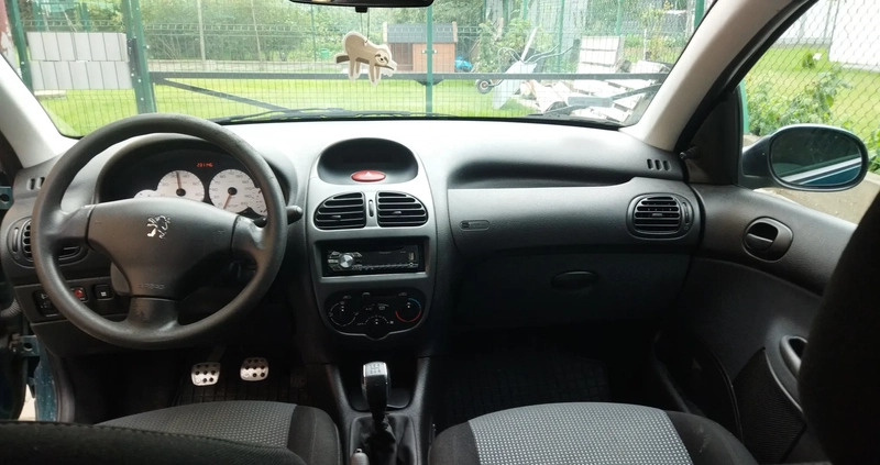 Peugeot 206 cena 4250 przebieg: 231146, rok produkcji 2004 z Puck małe 79